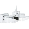 Смеситель для ванны Grohe Eurocube Joy 23666000 Хром латунь на стену