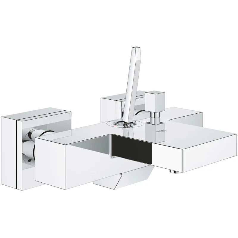 Смеситель для ванны Grohe Eurocube Joy 23666000 Хром латунь на стену