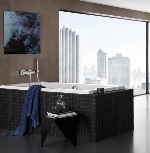 Смеситель для ванны Grohe Eurocube Joy 23666000 Хром латунь на стену