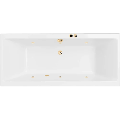 Акриловая ванна Excellent Pryzmat Slim 160x75 WAEX.PRY16S.SOFT.GL с гидромассажем
