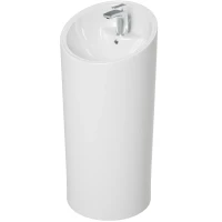 Раковина Laguraty 47 202B Белая фаянс напольный