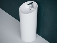 Раковина Laguraty 47 202B Белая фаянс напольный