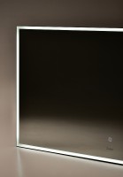 Зеркало Sintesi Armadio 120 SIN-SPEC-ARMADIO-black-120 с подсветкой Черное с сенсорным выключателем