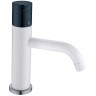Смеситель для раковины Boheme Stick 121-W-MR-BLACK Белый Черный латунь