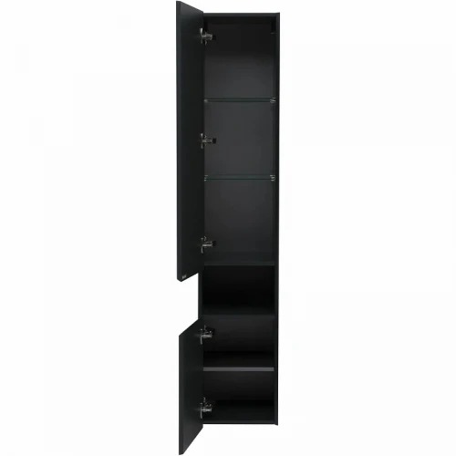 Шкаф пенал Allen Brau Infinity 35 L 1.21010.AM подвесной Антрацит матовый МДФ / ЛДСП