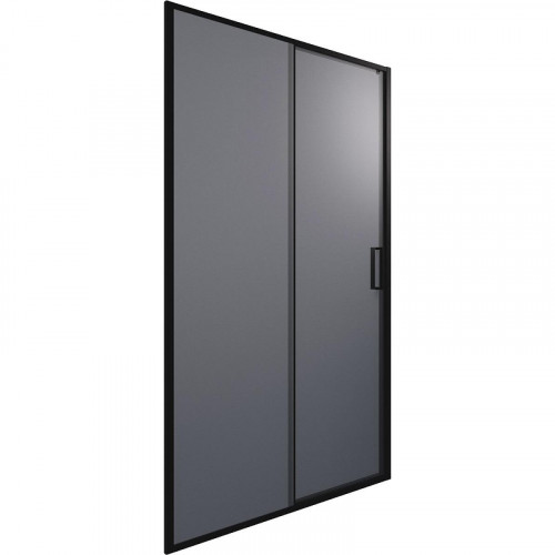 Душевая дверь Timo TD-120/03GR-6 1200x1950 T03 раздвижная профиль Черный стекло графитовое