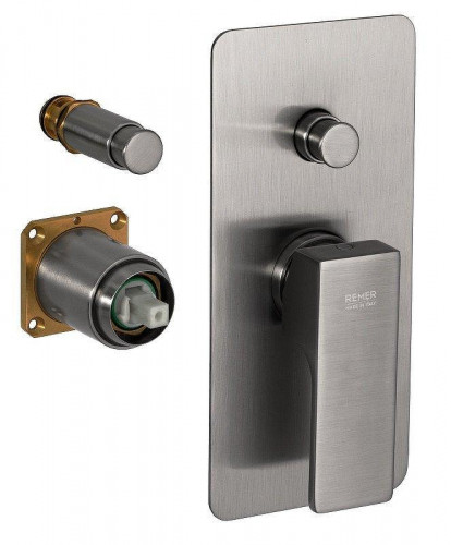 Смеситель для душа Remer Absolute AU09KBXV цвет Сталь