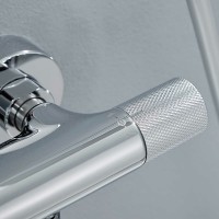 Душевая система Vincea Desire VSFS-1D0TCH с термостатом Хром латунь на стену