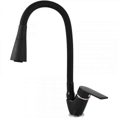 Смеситель для кухни Rav Slezak Colorado CO106.5/13CMATC Черный матовый Хром латунь