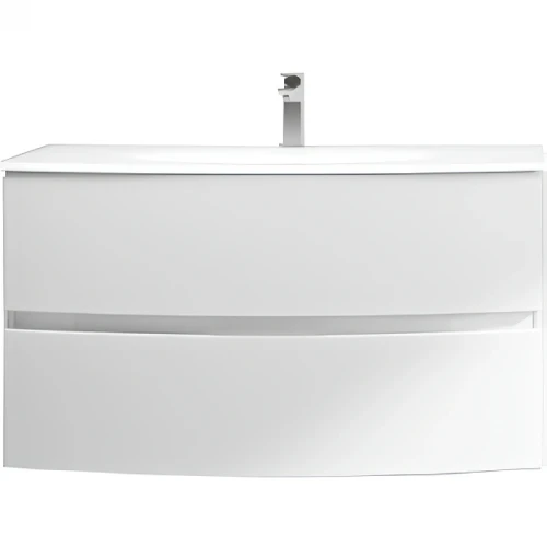 Тумба под раковину Cezares Elettra 75 55521 подвесная Bianco opaco МДФ / ЛДСП