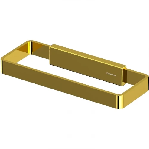 Полотенцедержатель Whitecross Cubo gold CU2458GL Золото