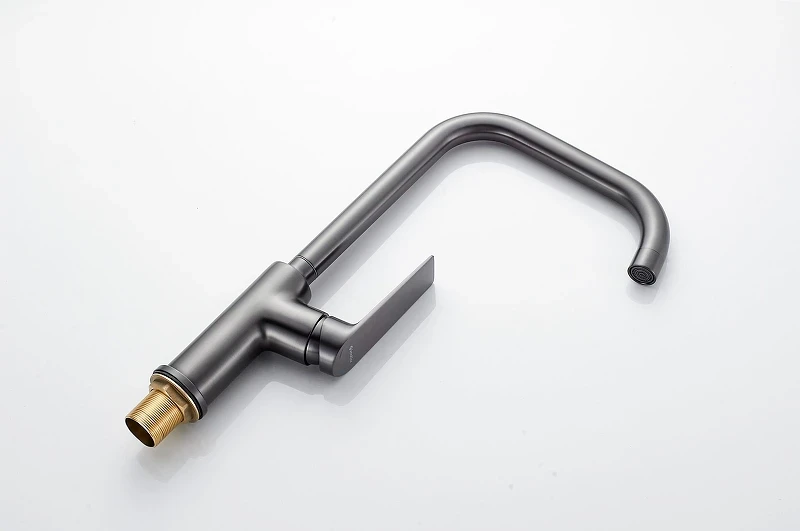 Смеситель для кухни Knotlor Muse KN-61/GM цвет Вороненая сталь