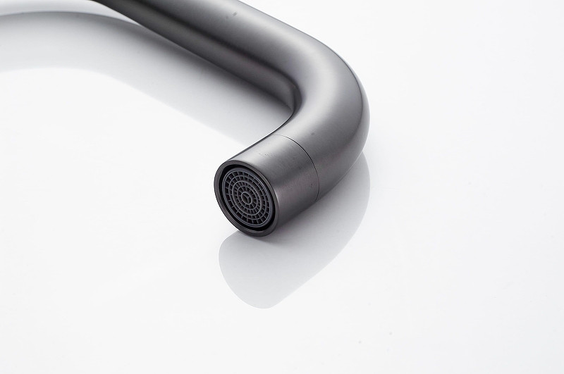 Смеситель для кухни Knotlor Muse KN-61/GM цвет Вороненая сталь