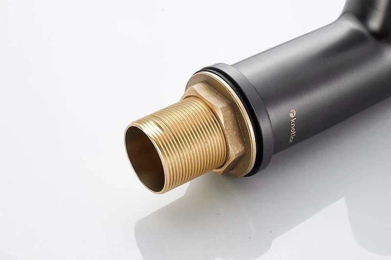 Смеситель для кухни Knotlor Muse KN-61/GM цвет Вороненая сталь