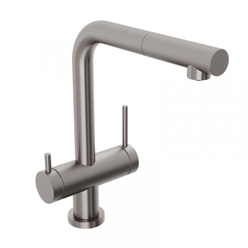 Смеситель для кухни Abelsberg Pura OTF70709BN цвет Титан