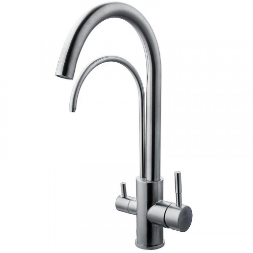 Смеситель для кухни Fashun A54309-C цвет Сатин