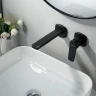 Смеситель для раковины Shevanik S99H S9941H цвет Черный матовый