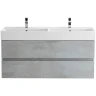 Тумба под раковину Cezares Molveno 46 120 MOLVENO 46-120-2C-SO-2-BET подвесная Beton МДФ / ЛДСП