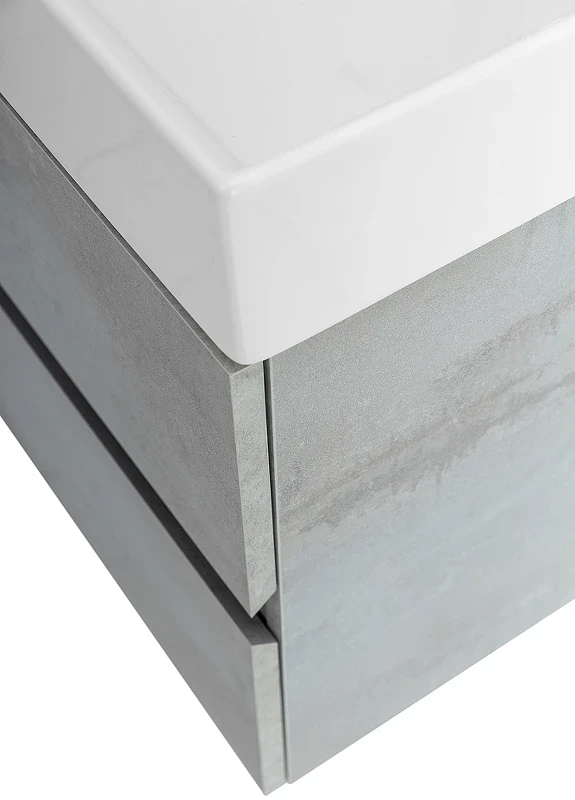 Тумба под раковину Cezares Molveno 46 120 MOLVENO 46-120-2C-SO-2-BET подвесная Beton МДФ / ЛДСП