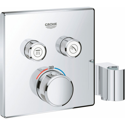 Смеситель для душа Grohe Grohtherm SmartControl 29125000 с термостатом Хром латунь встраиваемый