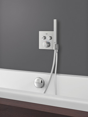 Смеситель для душа Grohe Grohtherm SmartControl 29125000 с термостатом Хром латунь встраиваемый