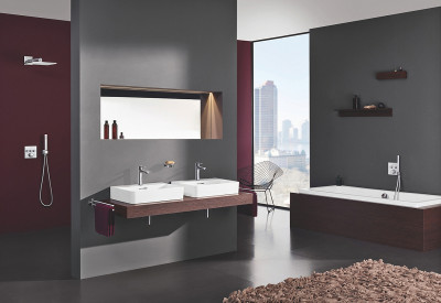 Смеситель для душа Grohe Grohtherm SmartControl 29125000 с термостатом Хром латунь встраиваемый