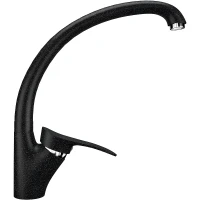 Смеситель для кухни Ulgran Classic U-001-308 Черный латунь