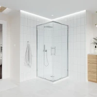 Душевой уголок Veconi Evo 300 CH 100х90 E3-CH-10090-01-C9 профиль Хром стекло прозрачное