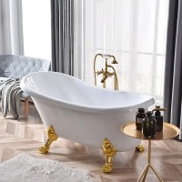 Смеситель для ванны Boch Mann Vico G BM9653 Золото латунь на пол