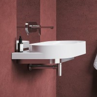 Раковина Ravak Yard 80 XJX01080000 Белая фарфор подвесная