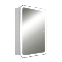 Зеркальный шкаф AQUAme AQM9202 60 с подсветкой цвет Белый
