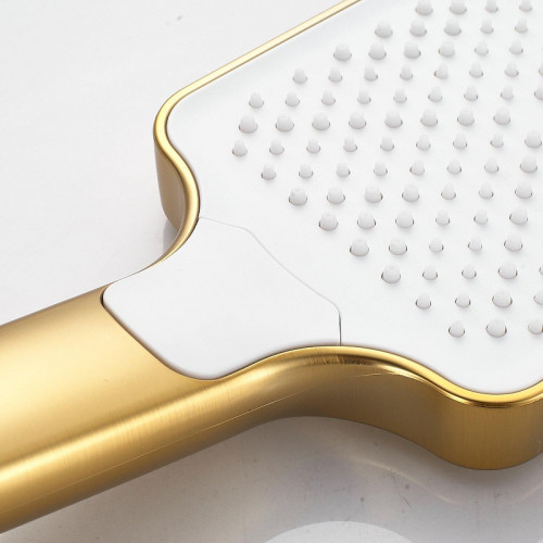 Смеситель на борт ванны Shevanik S99G S9912G цвет Золотой сатин