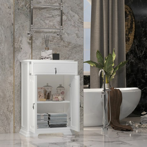 Комод Opadiris Риспекто 60 00-00006523 Белый матовый массив дерева