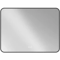 Зеркало Vincea 120 VLM-3VC120B-2 с подсветкой Черное с сенсорным выключателем с подогревом и диммером стекло