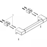 Поручень Hansgrohe AddStoris 41744990 Полированное золото