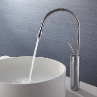 Смеситель для раковины Bronze de Luxe Scandi 9015C Хром латунь