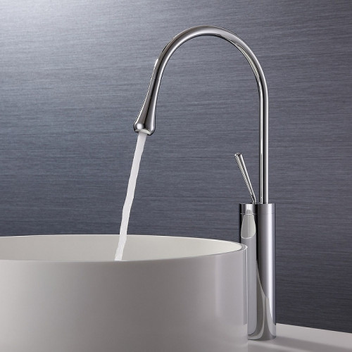 Смеситель для раковины Bronze de Luxe Scandi 9015C Хром латунь