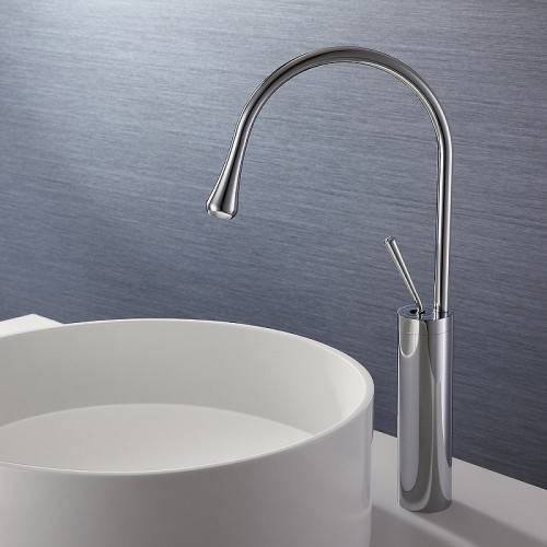 Смеситель для раковины Bronze de Luxe Scandi 9015C Хром латунь