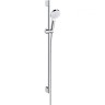 Душевой гарнитур Hansgrohe Crometta 26537400 Хром Белый пластик на стену