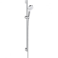 Душевой гарнитур Hansgrohe Crometta 26537400 Хром Белый пластик на стену