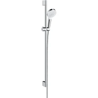 Душевой гарнитур Hansgrohe Crometta 26537400 Хром Белый пластик на стену