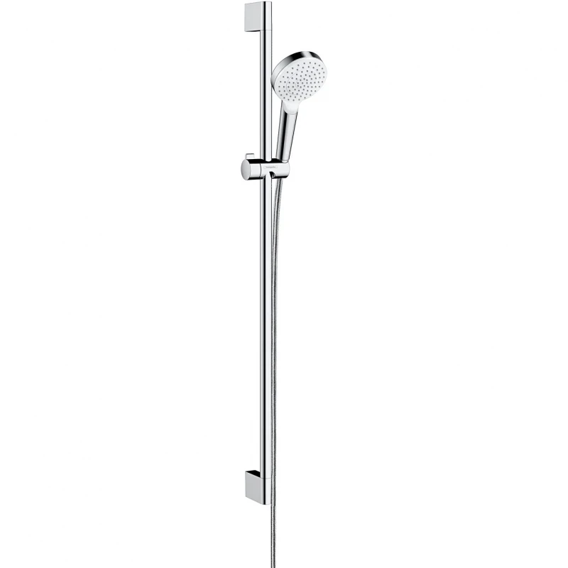 Душевой гарнитур Hansgrohe Crometta 26537400 Хром Белый пластик на стену