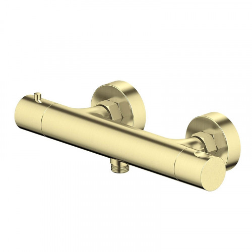 Смеситель для душа Aquatek Европа AQ1363BG  с термостатом цвет Золото шлифованное