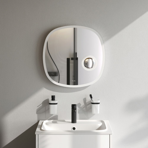 Зеркало AM.PM Func 55 M8FMOX0553SA с подсветкой с увеличением с ИК-сенсорным выключателем стекло