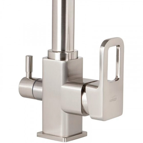 Смеситель для кухни Viko V-5705 Серебро латунь на столешницу