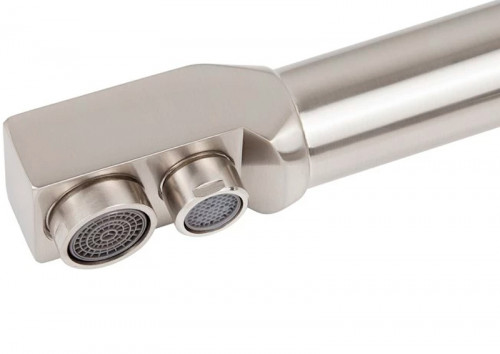 Смеситель для кухни Viko V-5705 Серебро латунь на столешницу