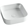 Раковина-чаша Ceramicanova Element 38 CN6012 Белая фаянс накладная