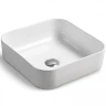 Раковина-чаша Ceramicanova Element 38 CN6012 Белая фаянс накладная