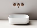 Раковина-чаша Ceramicanova Element 38 CN6012 Белая фаянс накладная