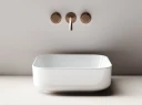 Раковина-чаша Ceramicanova Element 38 CN6012 Белая фаянс накладная